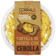 CORRAL DE MONEGROS TORTILLA DE PATATA CON CEBOLLA FRESCA