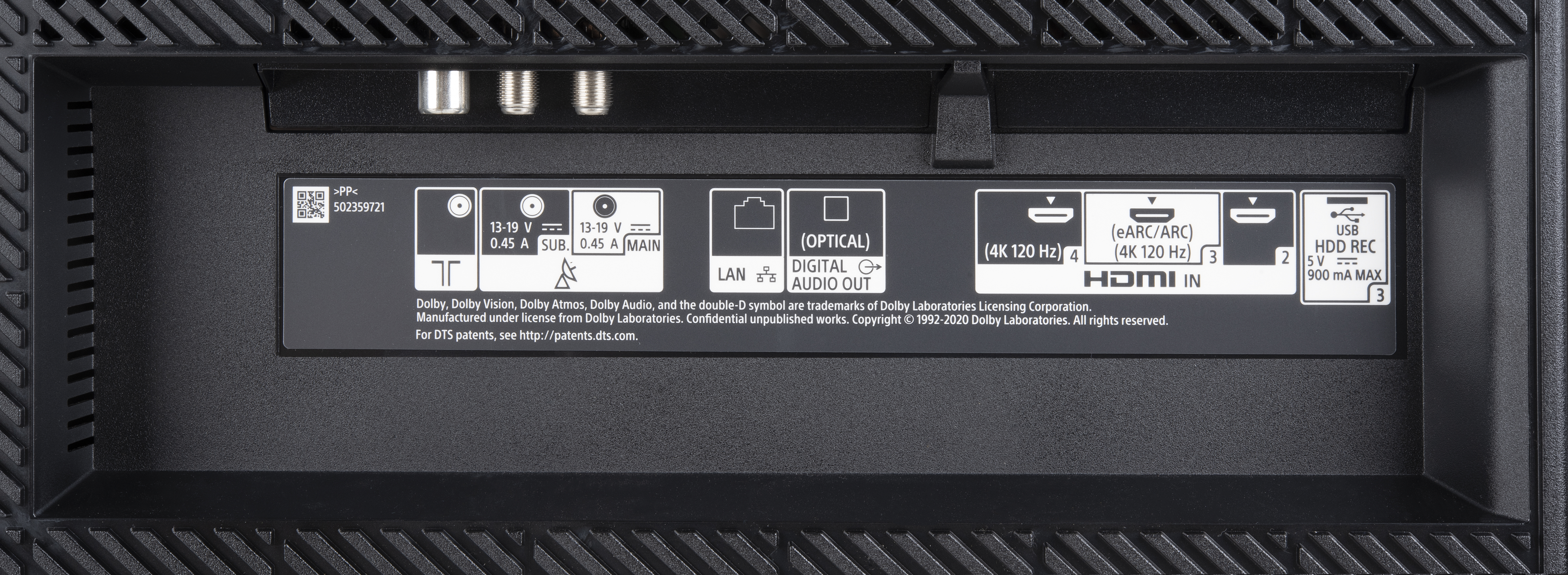 SONY XR-65A80J