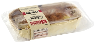 LISTO PARA COMER LIDL LASAÑA BOLOÑESA GRATINADA