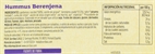 SORRIBAS HUMMUS BERENJENA