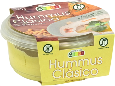 PLATOS PREPARADOS (CARREFOUR) HUMMUS CLÁSICO DE GARBANZO
