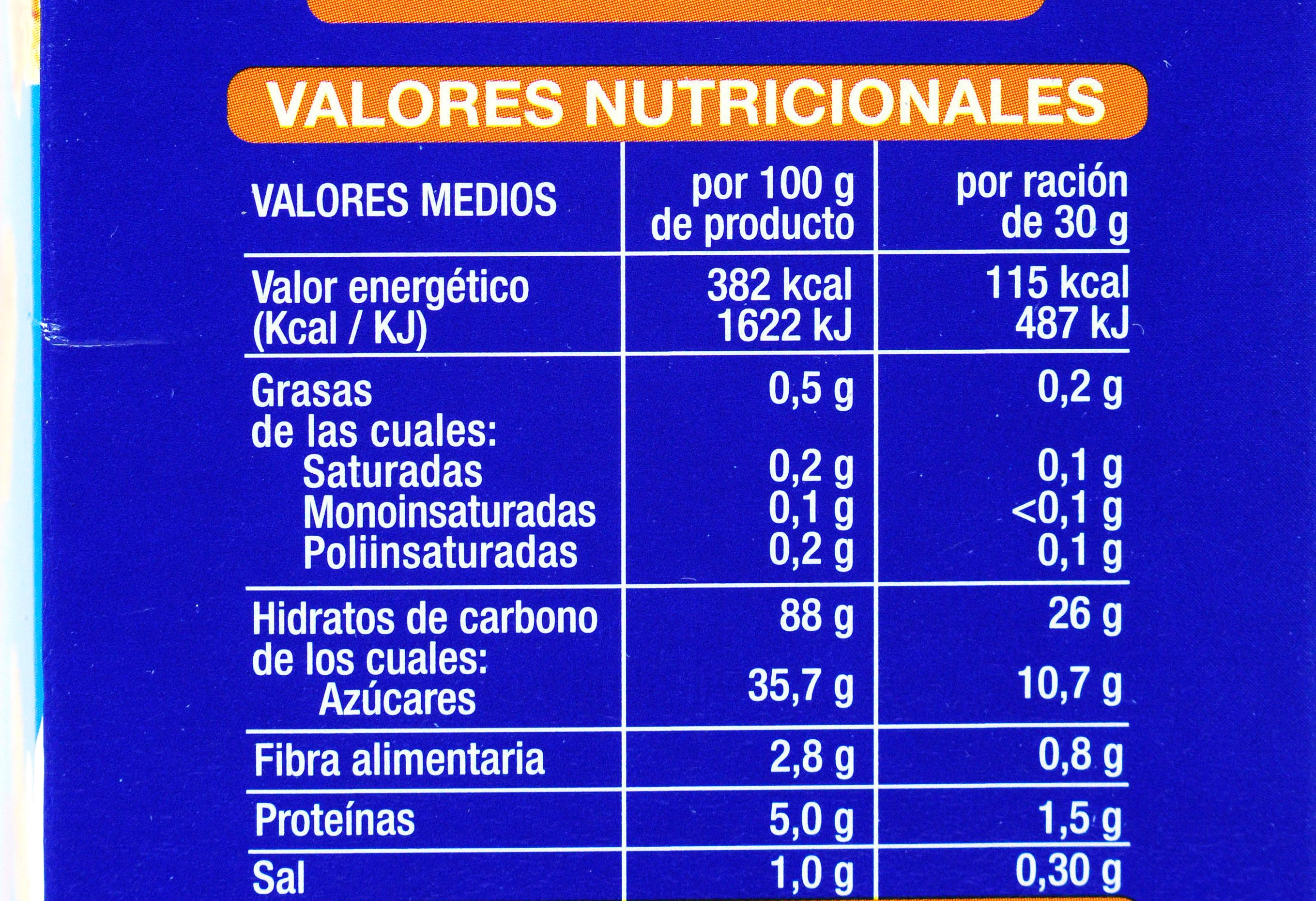 HACENDADO (MERCADONA) COPOS DE MAÍZ AZUCARADOS.