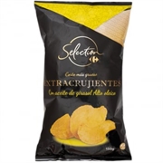 CARREFOUR SELECTION Corte más grueso extra crujientes con aceite de girasol alto oleico