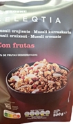 EROSKI SELEQTIA MUESLI CRUJIENTE CON FRUTAS