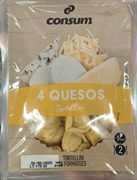 CONSUM TORTELLINI 4 QUESOS