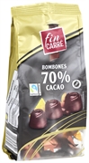 FIN CARRÉ (LIDL) BOMBONES 70% CACAO