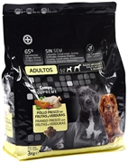 COMPY SUPREME (MERCADONA) ADULTO CON POLLO FRESCO, CON FRUTAS Y VERDURAS.