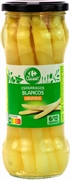 CARREFOUR CLASSIC ESPÁRRAGOS BLANCOS GRUESOS 6/12. CATEGORÍA EXTRA
