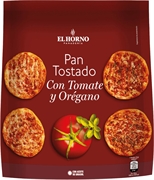 EL HORNO (ALDI) Pan tostado con tomate y orégano