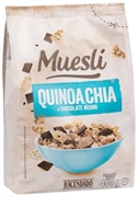 HACENDADO (MERCADONA) MUESLI QUINOA, CHIA & CHOCOLATE NEGRO