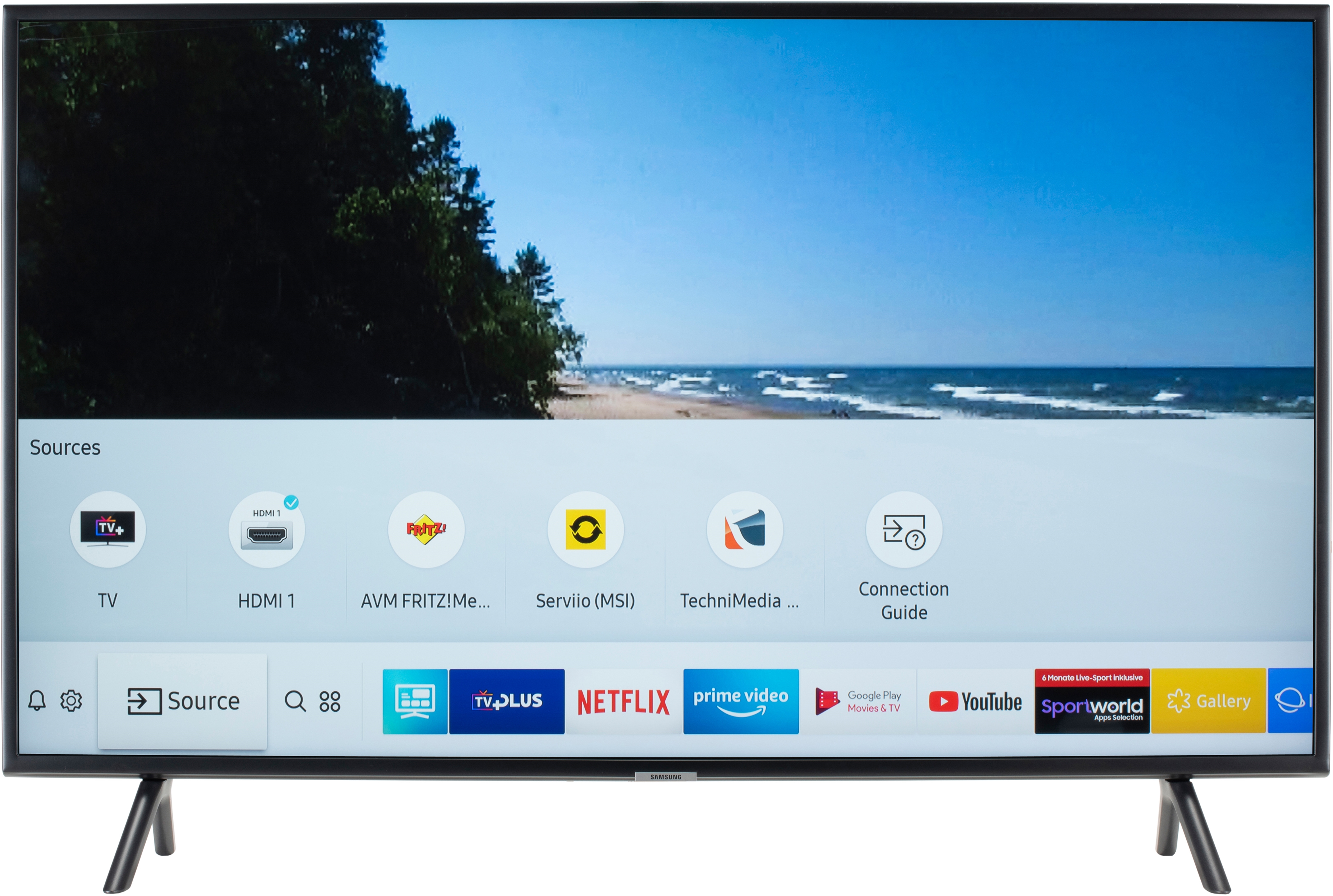 SAMSUNG UE43NU7125