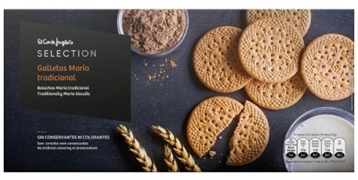 EL CORTE INGLÉS SELECCIÓN Galletas María tradicional