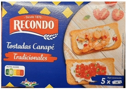 RECONDO TOSTADAS CANAPÉ TRADICIONALES