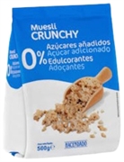 HACENDADO (MERCADONA) MUESLI CRUNCHY 0% AZÚCARES AÑADIDOS