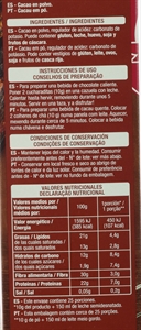 AUCHAN (ALCAMPO) 100% CACAO PUR