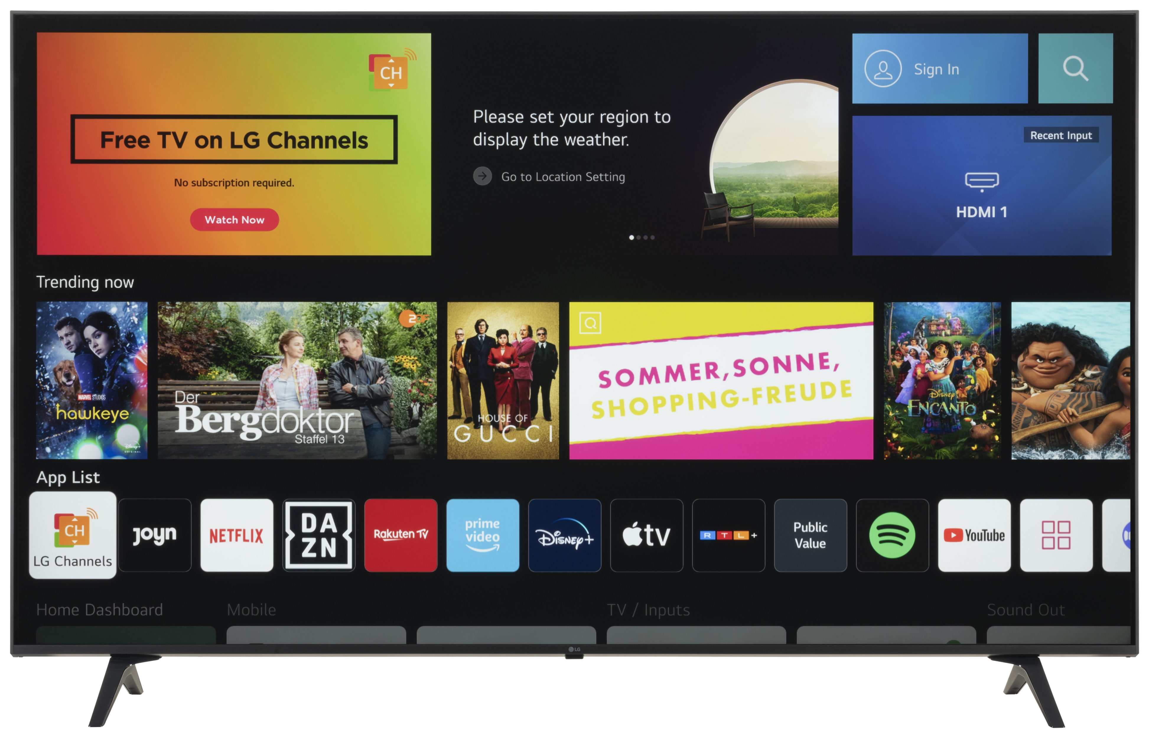LG 65UQ81006LB