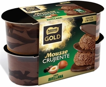 NESTLÉ-GOLD Mousse crujiente chocolate