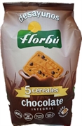 FLORBÚ 5 CEREALES CHOCOLATE INTEGRAL