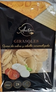 CARREFOUR SELECTION GIRASOLES DE QUESO DE CABRA Y CEBOLLA CARAMELIZADA