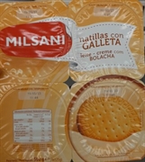 MILSANI (ALDI) Natillas con galleta