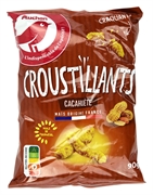 AUCHAN (ALCAMPO) CROUSTILLANTS CACAHUÈTE