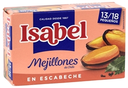 ISABEL MEJILLONES EN ESCABECHE.