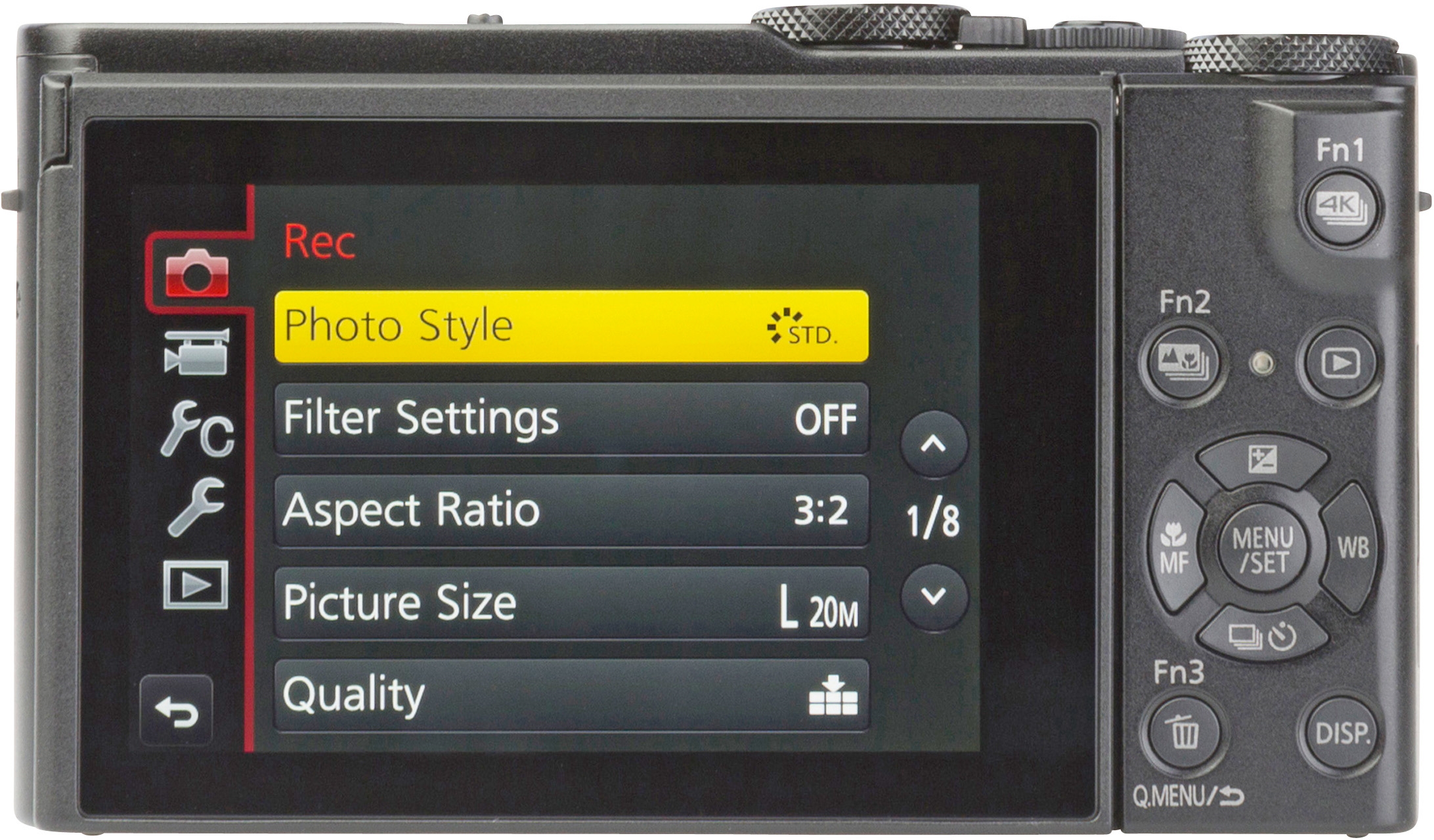 PANASONIC LUMIX DMC-LX15