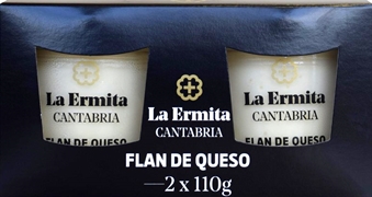 LA ERMITA CANTABRIA Flan de queso