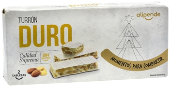 ALIPENDE (AHORRAMAS) Turrón duro