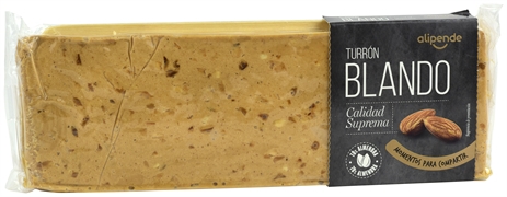 ALIPENDE (AHORRAMAS) Turrón blando artesano