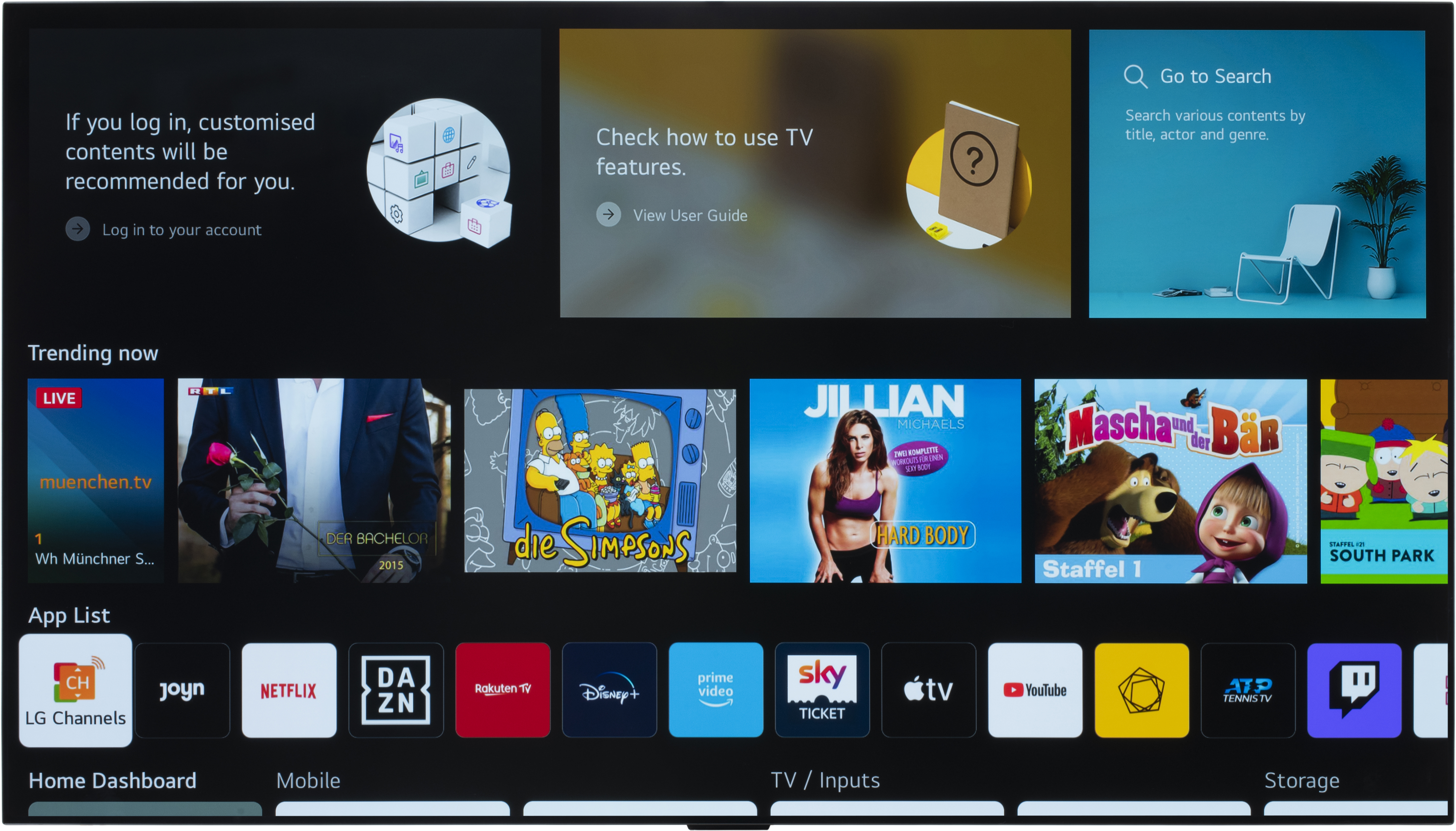 LG OLED65G16LA