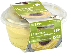 CARREFOUR HUMMUS CON ACEITUNAS KALAMATA
