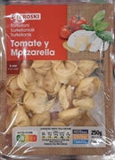 EROSKI TORTELLONI CON TOMATE Y MOZZARELLA