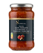 SPECIAL (ALDI) SALSA CON TOMATE CILIEGINO Y FUNGHI PORCINI