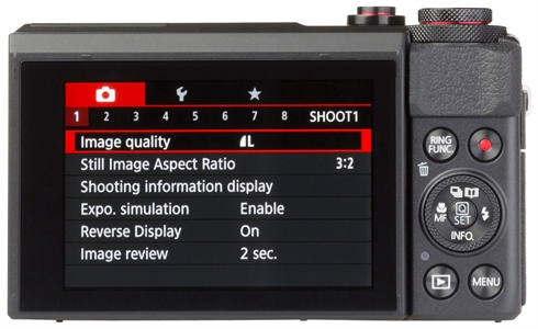 CANON POWERSHOT G7 X MARK II