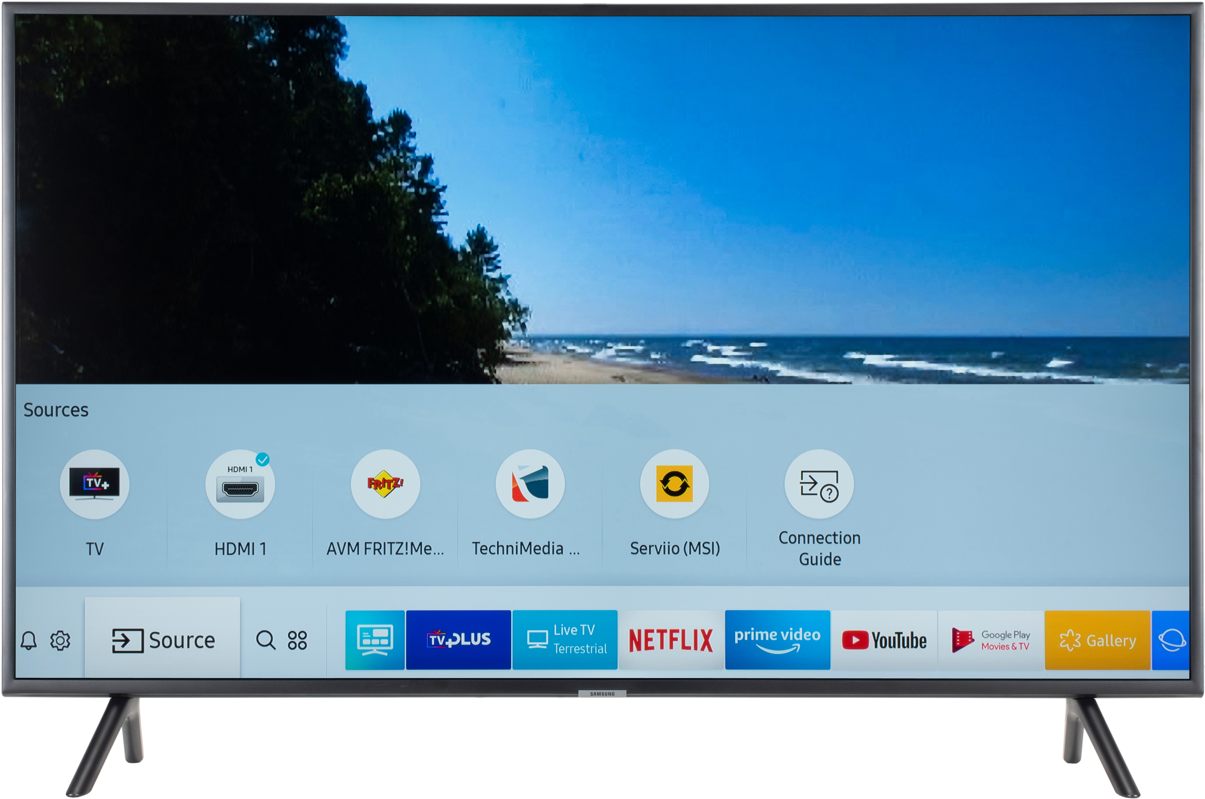 SAMSUNG UE49NU7105