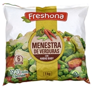 LIDL FRESHONA Menestra de verduras con habas baby