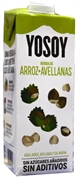 YOSOY BEBIDA DE ARROZ Y AVELLANAS