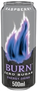BURN Burn Zero Sugar Energy Drink Raspberry