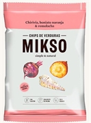 MIKSO Chips de verduras de Chirivía, boniato naranja & remolacha