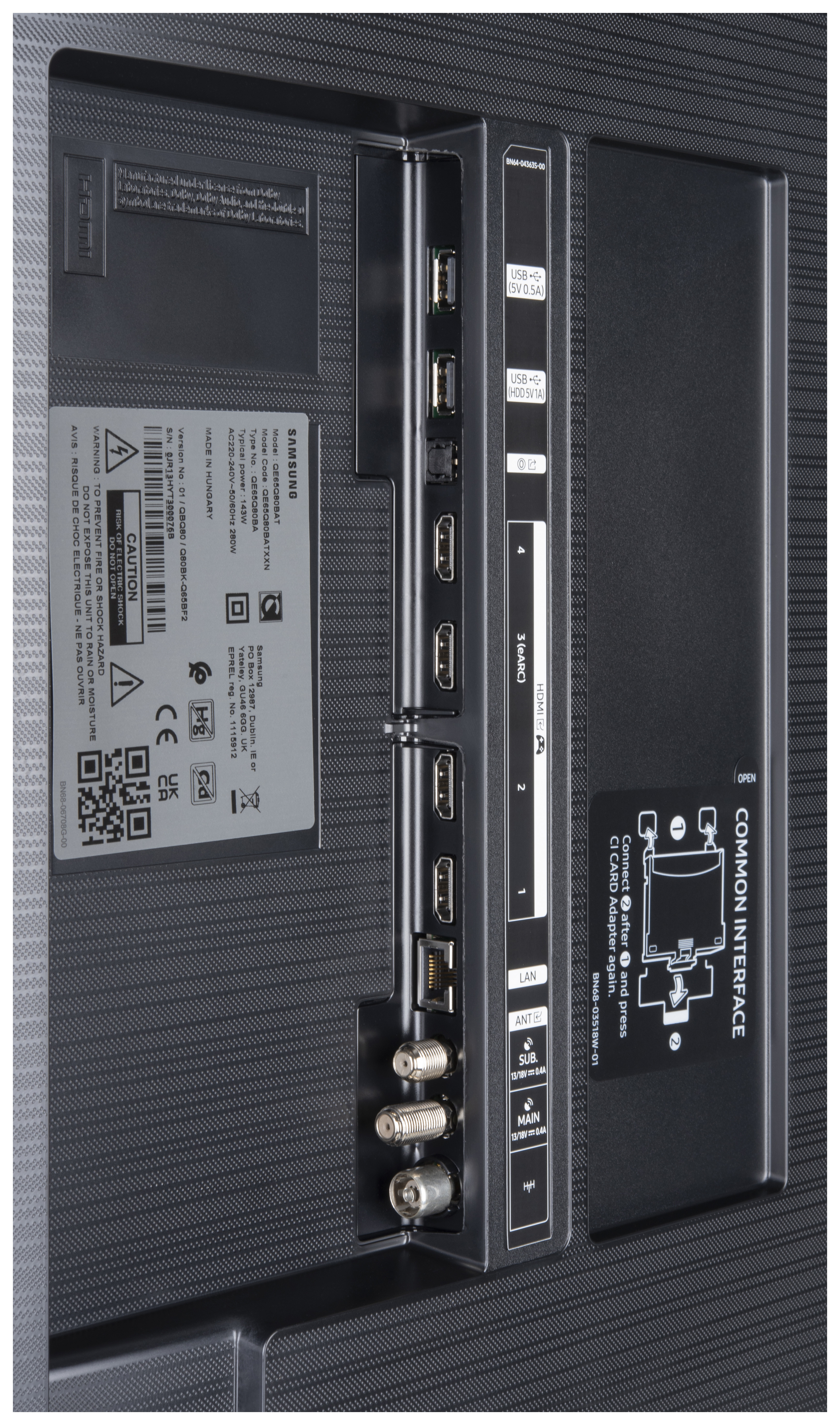 SAMSUNG QE65Q80B