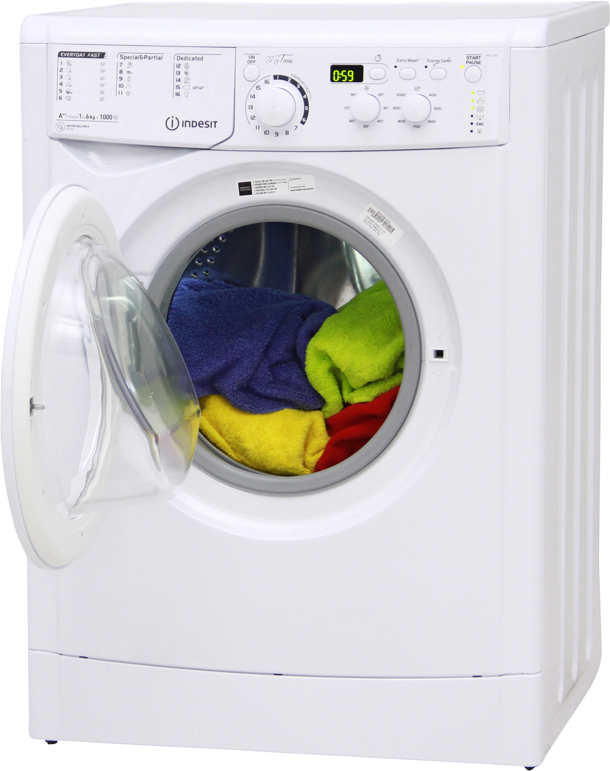 INDESIT EWD 61052 W EU