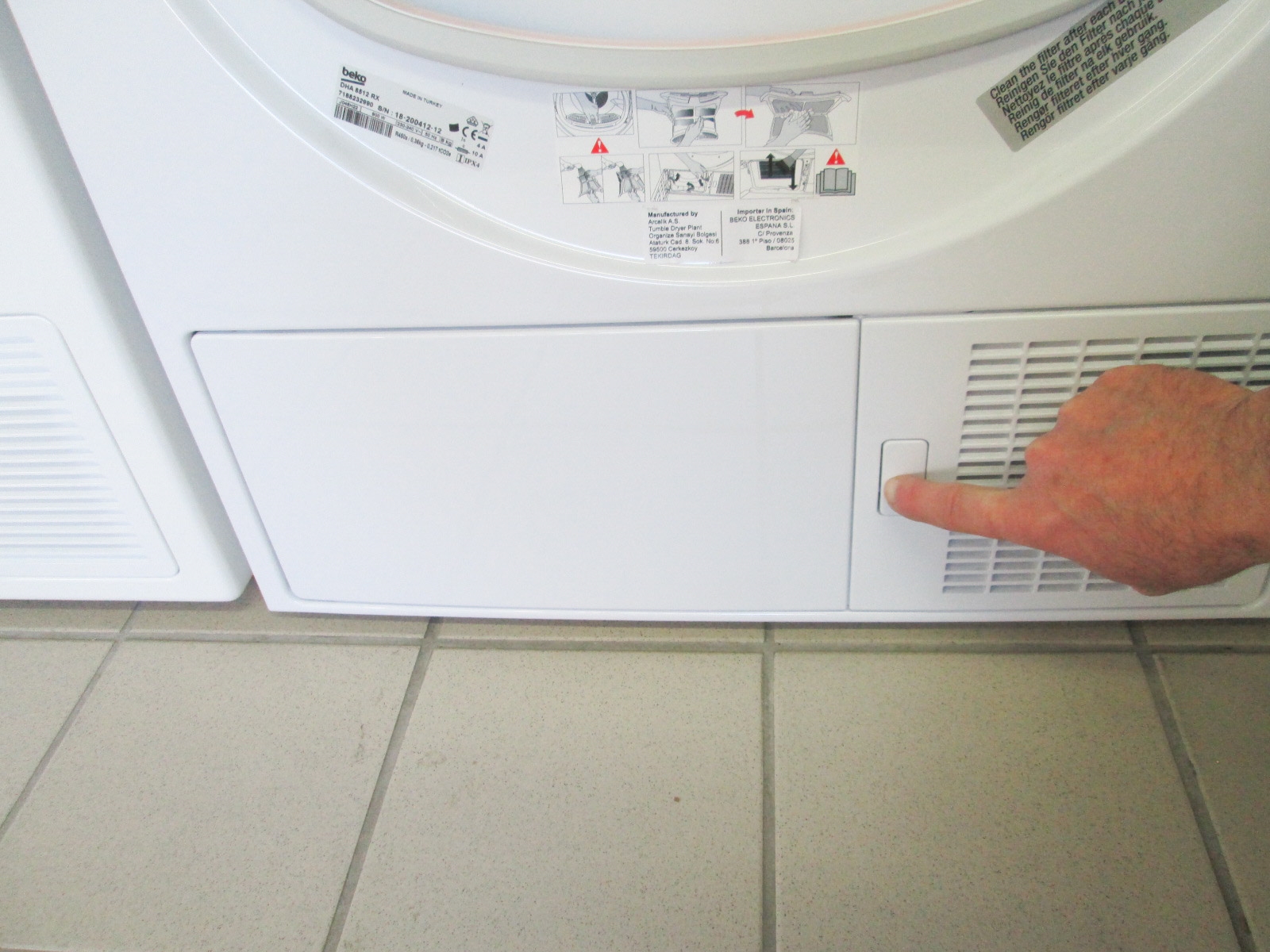 BEKO DHA 8512 RX