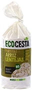 ECOCESTA TORTITA DE ARROZ Y LENTEJAS