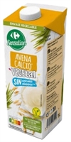 CARREFOUR SENSATION Avena calcio* vegetal sin azúcares añadidos.