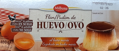 MILBONA (LIDL) Flan de huevo