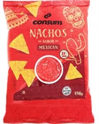 CONSUM Nachos sabor Mexican
