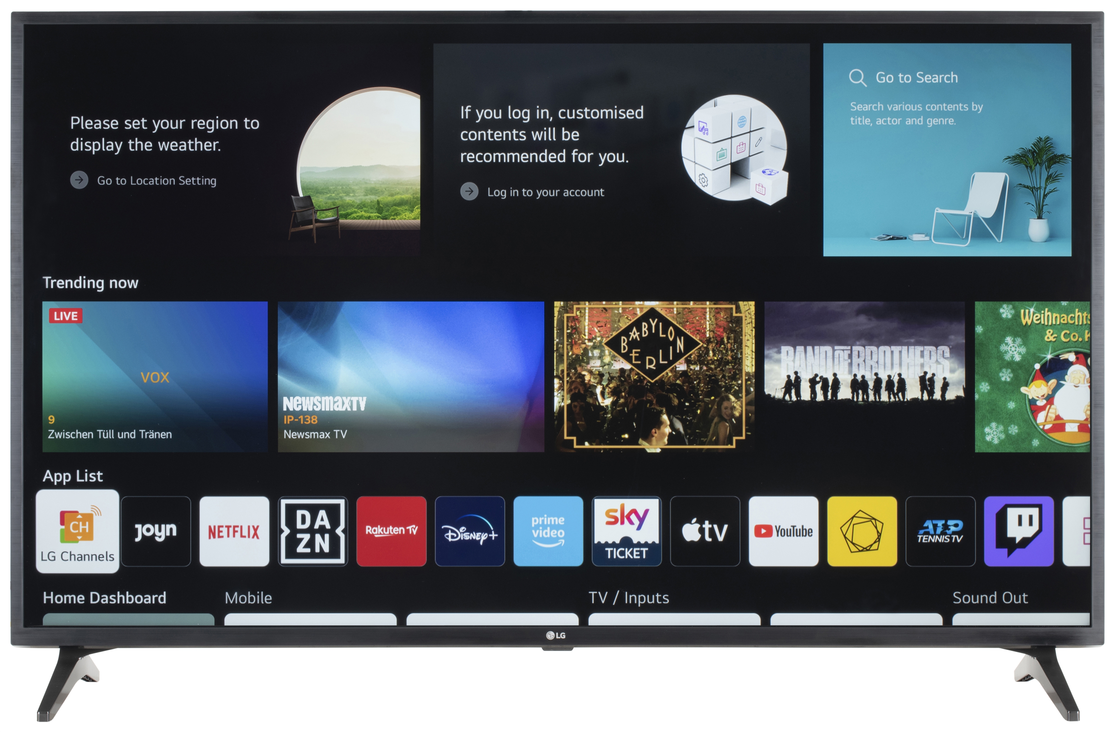 LG 50UP75006LF
