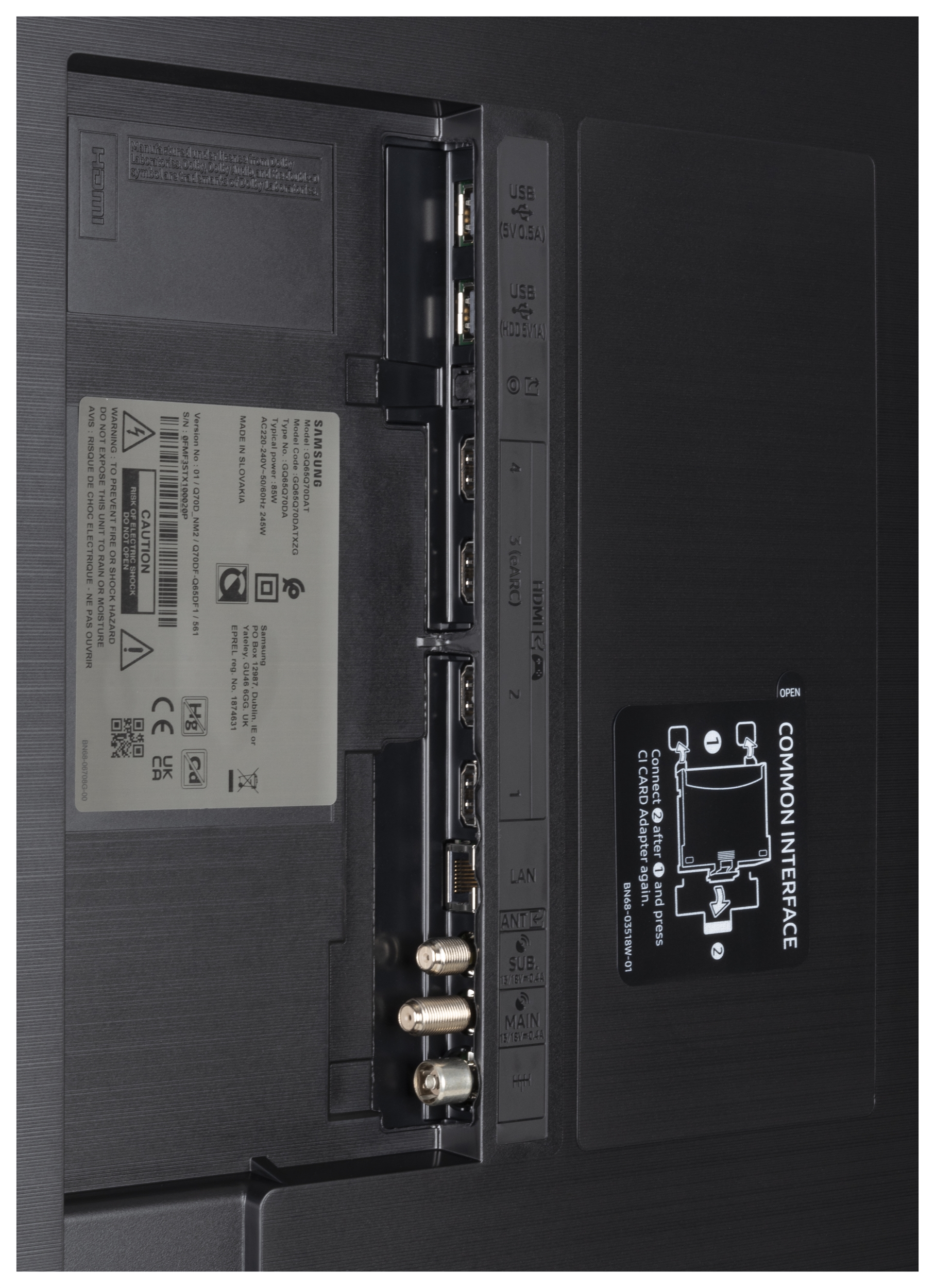 SAMSUNG TQ65Q70D