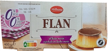 MILBONA (LIDL) Flan al baño María